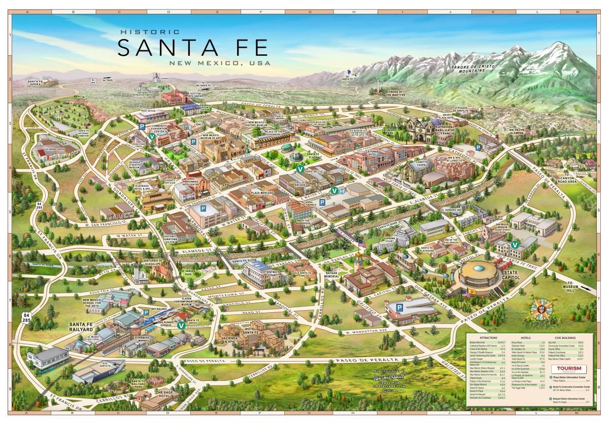 Santa Fe Map